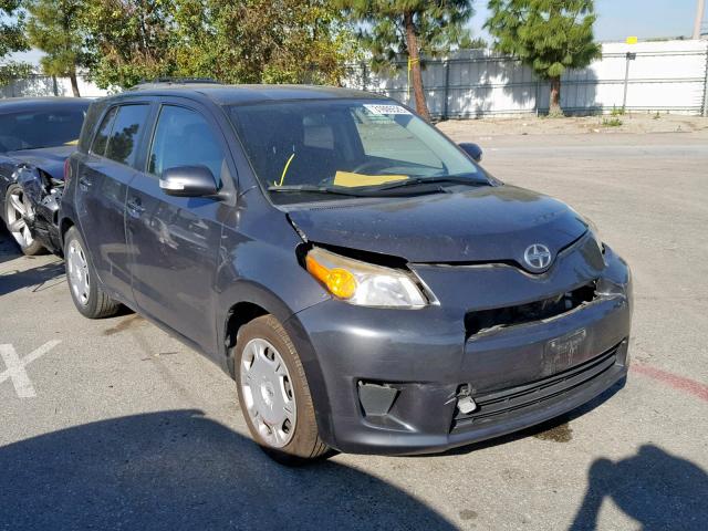 JTKKU4B46C1019714 - 2012 TOYOTA SCION XD GRAY photo 1