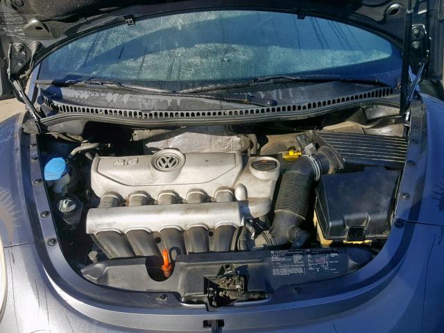 3VWSF31Y46M307543 - 2006 VOLKSWAGEN NEW BEETLE ნაცრისფერი ფოტო 7