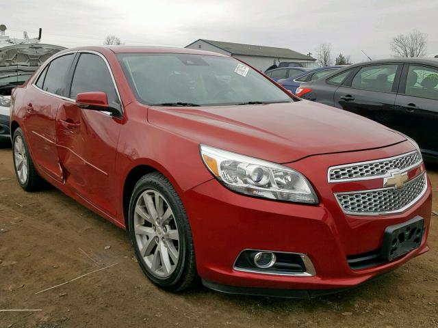 1G11E5SA4DF235201 - 2013 CHEVROLET MALIBU 2LT RED photo 1