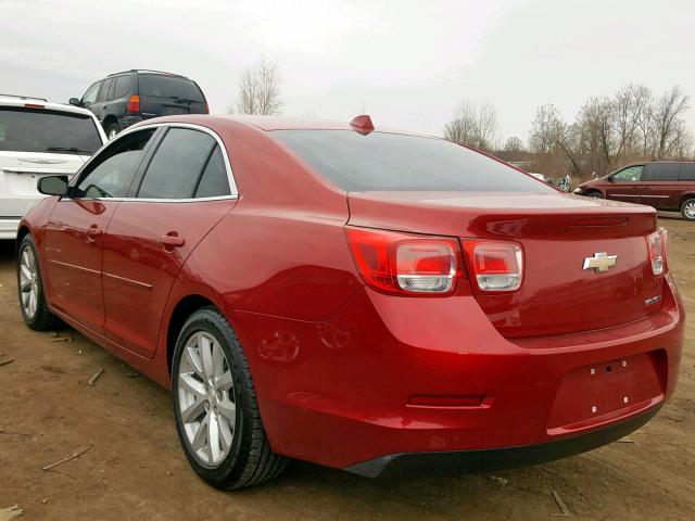 1G11E5SA4DF235201 - 2013 CHEVROLET MALIBU 2LT RED photo 3