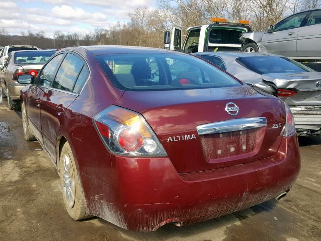 1N4AL2AP0CN503477 - 2012 NISSAN ALTIMA BAS მუქწითელი ფოტო 3