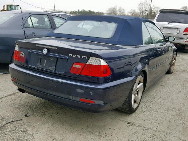 WBABW334X5PL35978 - 2005 BMW 325 CI BLUE photo 4