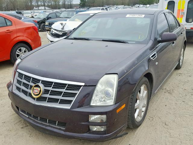 1G6DW67V880204029 - 2008 CADILLAC STS PURPLE photo 2