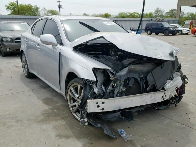 JTHBK262585061199 - 2008 LEXUS IS 250 SILVER photo 1