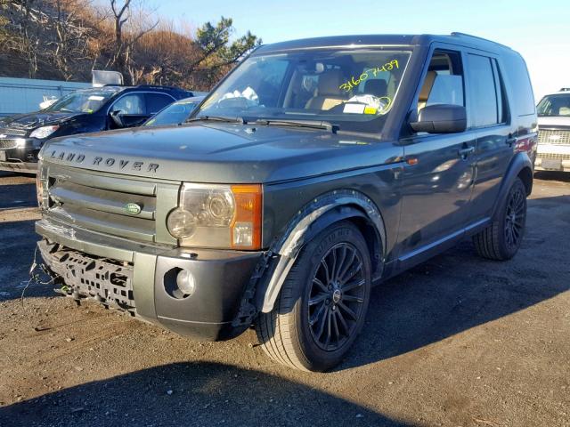 SALAE25445A334670 - 2005 LAND ROVER LR3 SE GREEN photo 2