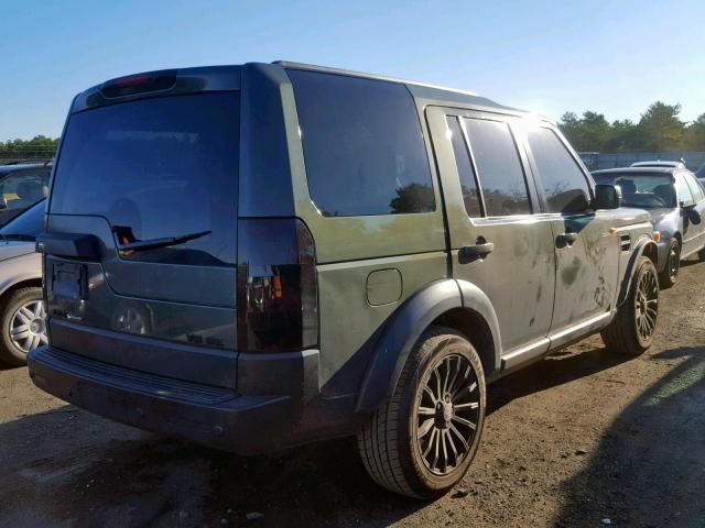 SALAE25445A334670 - 2005 LAND ROVER LR3 SE GREEN photo 4