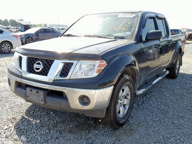 1N6AD0FR4AC411283 - 2010 NISSAN FRONTIER C BLACK photo 2