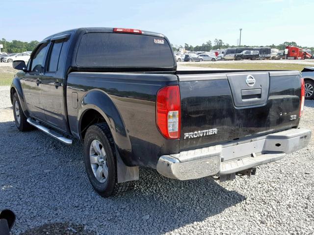 1N6AD0FR4AC411283 - 2010 NISSAN FRONTIER C BLACK photo 3