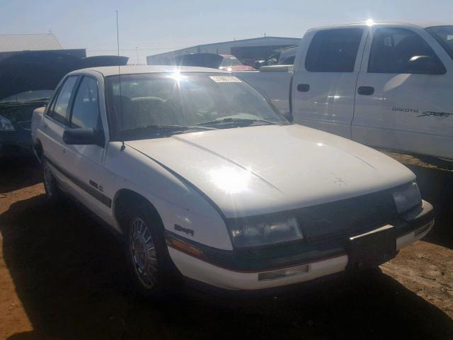 1G1LZ54TXLE145101 - 1990 CHEVROLET CORSICA LT WHITE photo 1