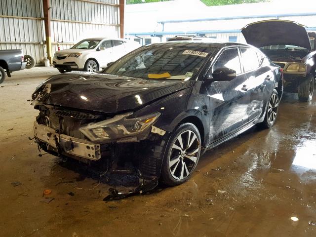 1N4AA6AP7HC435873 - 2017 NISSAN MAXIMA 3.5 BLACK photo 2