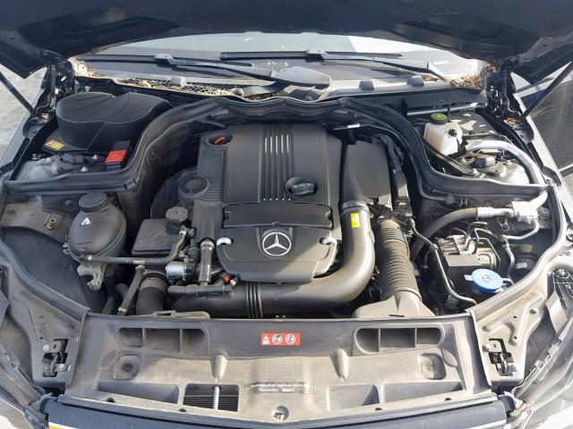 WDDGF4HB1EA934346 - 2014 MERCEDES-BENZ C 250 BLACK photo 7