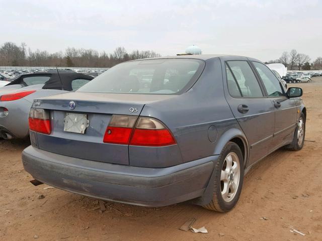 YS3EF45E4X3092375 - 1999 SAAB 9-5 SE GRAY photo 4