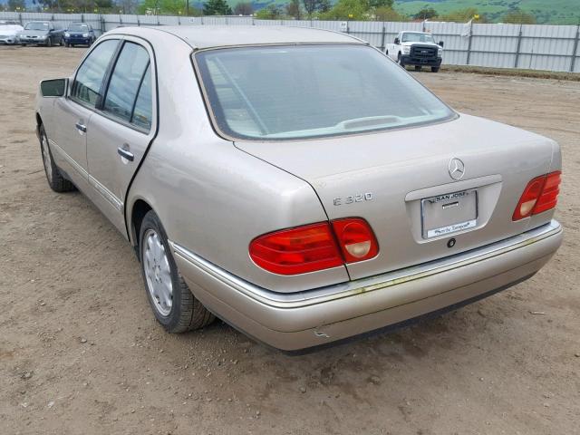 WDBJF65H2XA869531 - 1999 MERCEDES-BENZ E 320 CREAM photo 3