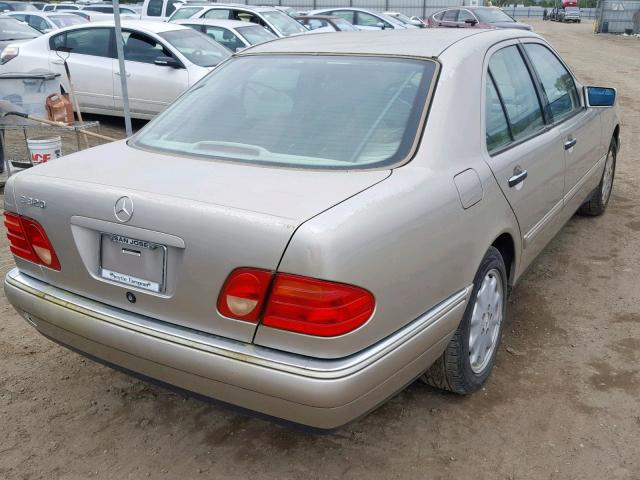 WDBJF65H2XA869531 - 1999 MERCEDES-BENZ E 320 CREAM photo 4