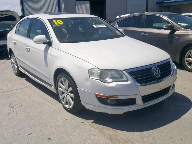 WVWJK7AN4AE139490 - 2010 VOLKSWAGEN PASSAT KOM WHITE photo 1