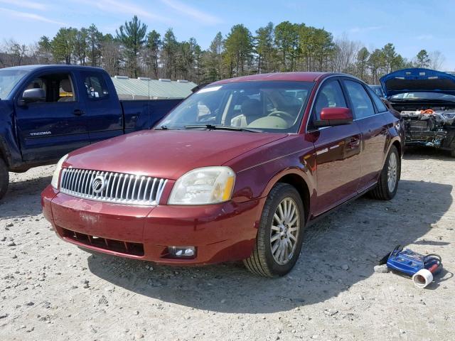 1MEHM431X7G608126 - 2007 MERCURY MONTEGO PR 红色 照片 2