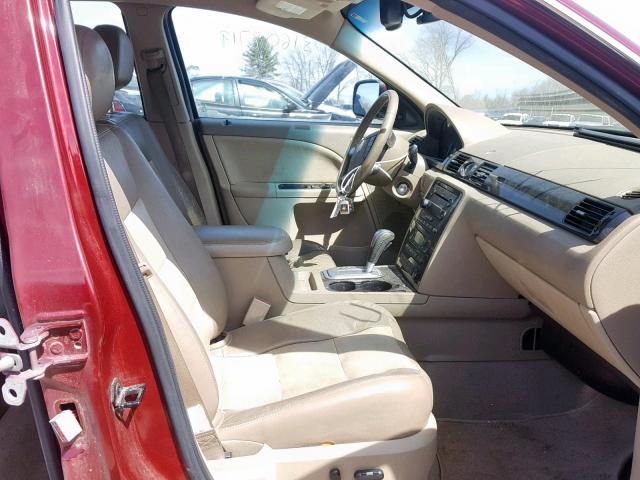 1MEHM431X7G608126 - 2007 MERCURY MONTEGO PR 红色 照片 5