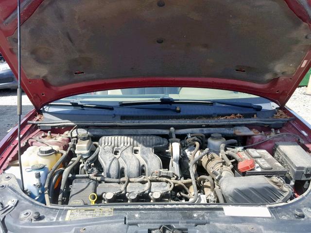 1MEHM431X7G608126 - 2007 MERCURY MONTEGO PR 红色 照片 7