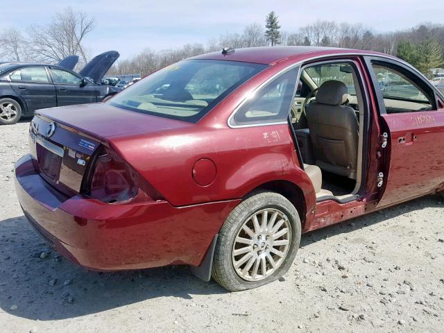 1MEHM431X7G608126 - 2007 MERCURY MONTEGO PR 红色 照片 9