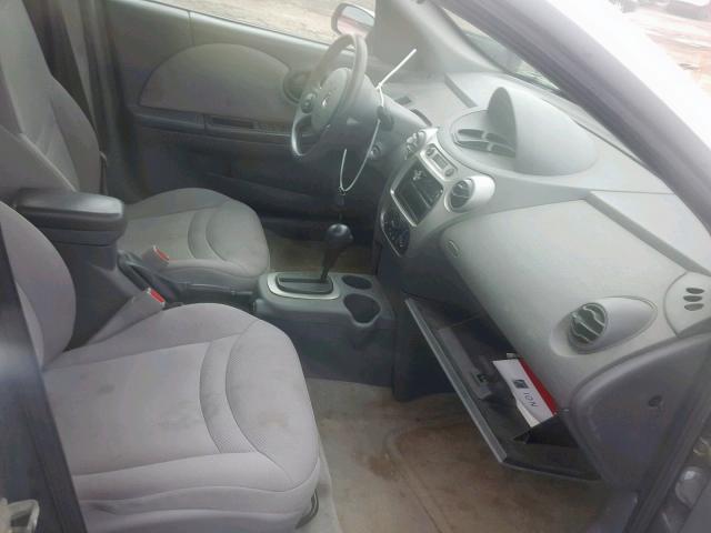 1G8AJ52F34Z207302 - 2004 SATURN ION LEVEL SILVER photo 5