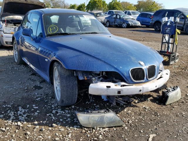 WBACK73461LJ15519 - 2001 BMW Z3 3.0 BLUE photo 1