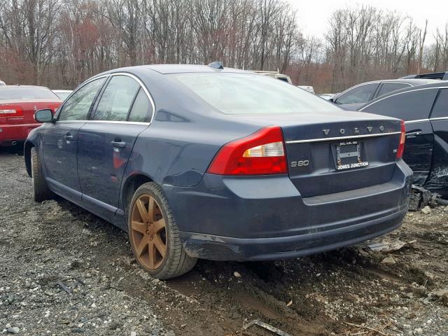 YV1AS982391091940 - 2009 VOLVO S80 3.2 BLUE photo 3