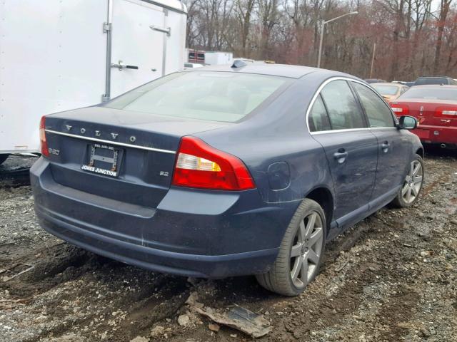 YV1AS982391091940 - 2009 VOLVO S80 3.2 BLUE photo 4