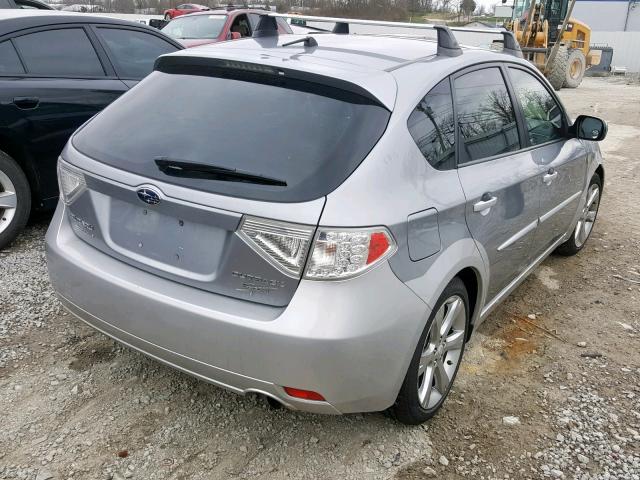 JF1GH6D6XBH823828 - 2011 SUBARU IMPREZA OU SILVER photo 4