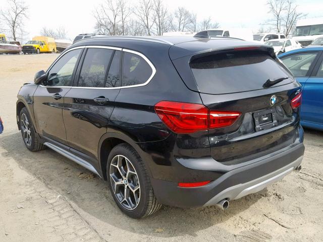 WBXHT3C33J5K21648 - 2018 BMW X1 XDRIVE2 BLACK photo 3