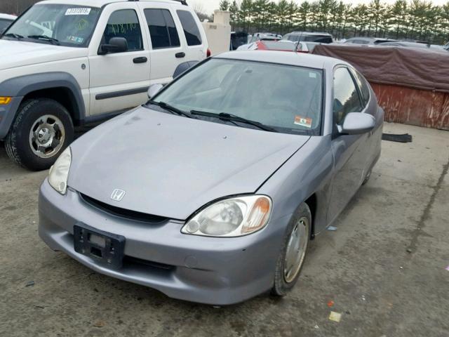 JHMZE1354YT001540 - 2000 HONDA INSIGHT SILVER photo 2