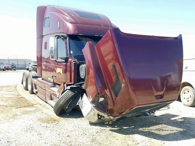 4V4NC9TK7AN286839 - 2010 VOLVO VN VNL MAROON photo 1