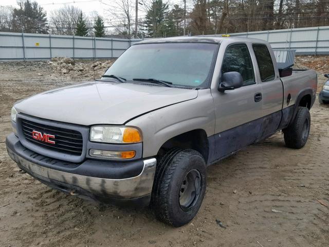 2GTEK19V0Y1137587 - 2000 GMC NEW SIERRA TAN photo 2