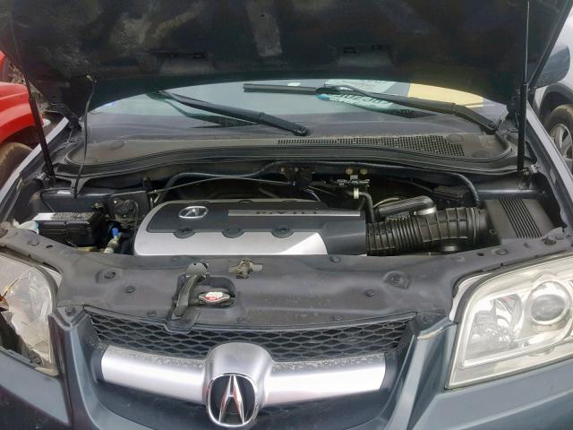 2HNYD18945H512454 - 2005 ACURA MDX TOURIN GRAY photo 7