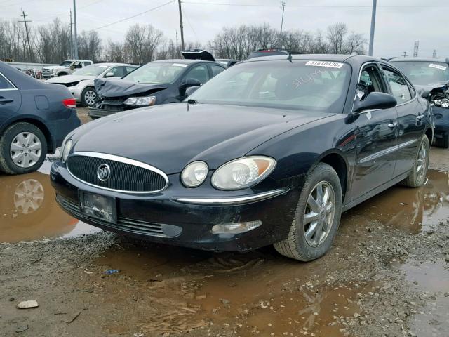 2G4WD532651318849 - 2005 BUICK LACROSSE C BLACK photo 2