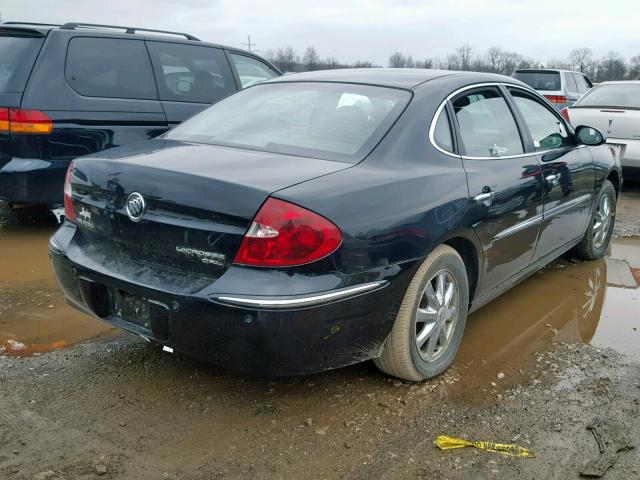 2G4WD532651318849 - 2005 BUICK LACROSSE C BLACK photo 4