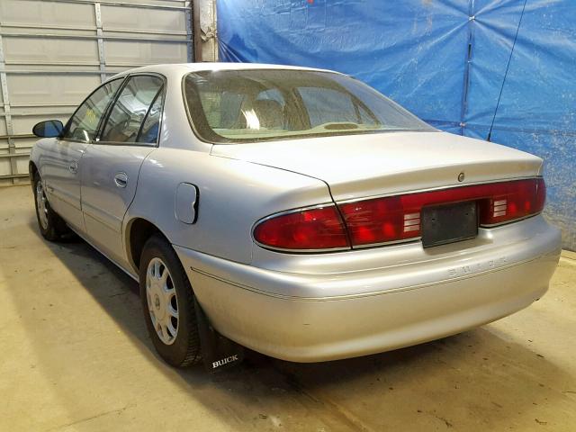 2G4WS52J7Y1248345 - 2000 BUICK CENTURY CU SILVER photo 3