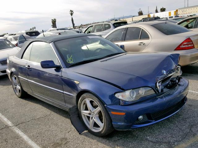 WBABW33494PL32391 - 2004 BMW 325 CI BLUE photo 1