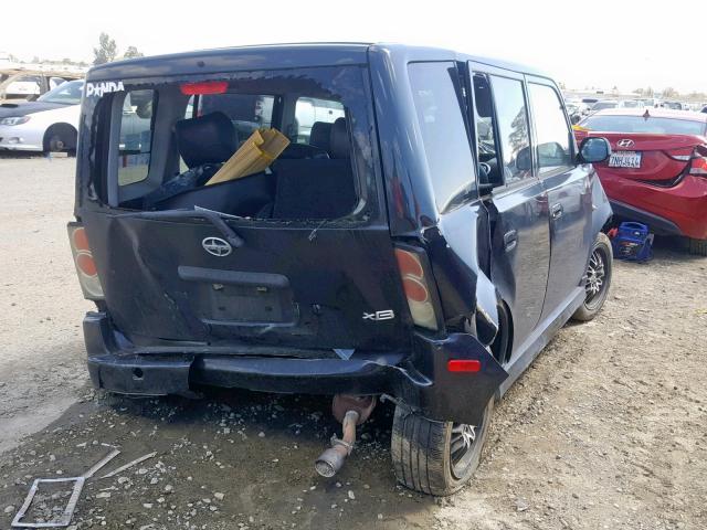 JTLKT324164038604 - 2006 TOYOTA SCION XB 黑色 照片 4