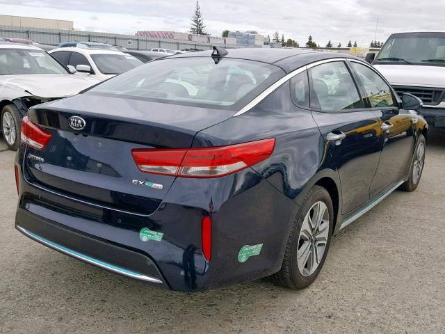 KNAGV4LD0H5017379 - 2017 KIA OPTIMA PLU BLUE photo 4