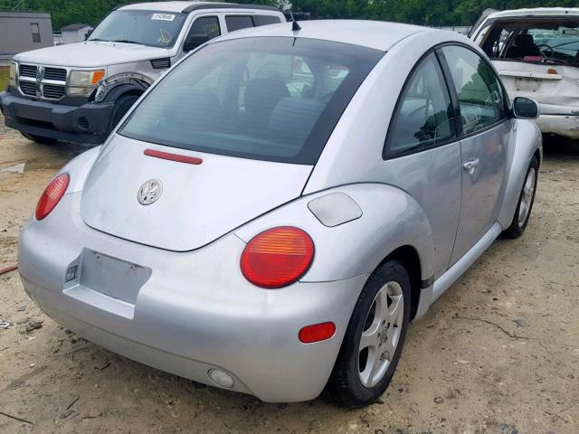 3VWBK21CX3M400184 - 2003 VOLKSWAGEN NEW BEETLE Gümüş foto 4