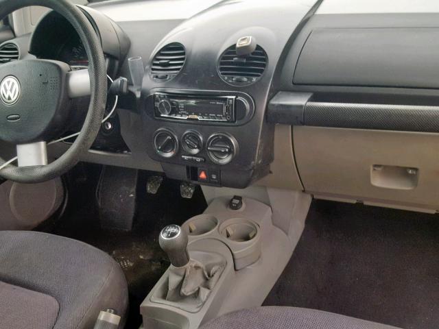 3VWBK21CX3M400184 - 2003 VOLKSWAGEN NEW BEETLE Gümüş foto 9