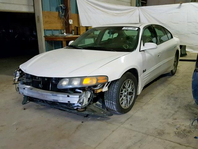 1G2HY54K314173482 - 2001 PONTIAC BONNEVILLE WHITE photo 2