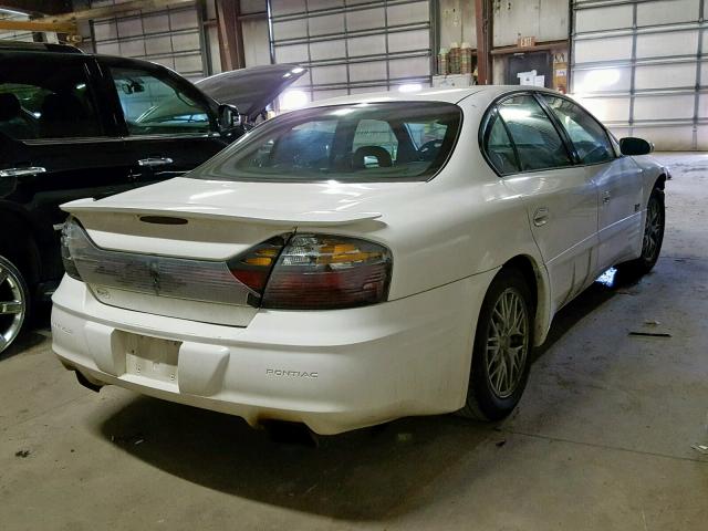 1G2HY54K314173482 - 2001 PONTIAC BONNEVILLE WHITE photo 4