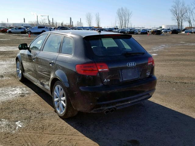 WAUDFCFM6AA169072 - 2010 AUDI A3 PREMIUM BLACK photo 3