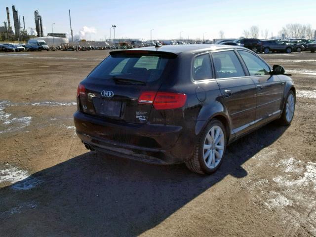 WAUDFCFM6AA169072 - 2010 AUDI A3 PREMIUM BLACK photo 4