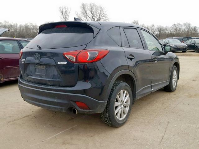 JM3KE4CE4D0130790 - 2013 MAZDA CX-5 TOURI BLACK photo 4