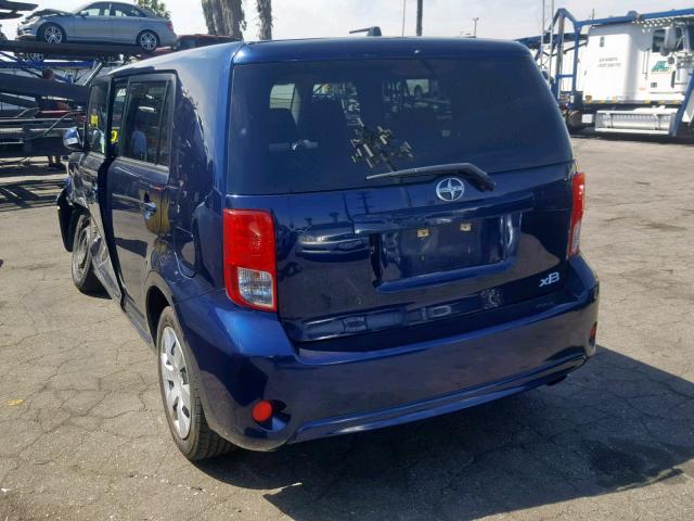 JTLZE4FEXDJ035331 - 2013 TOYOTA SCION XB 蓝色 照片 3