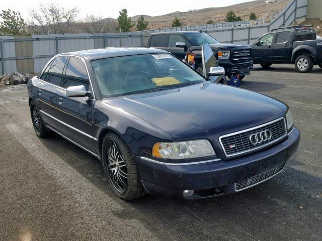 WAUGU44D22N005114 - 2002 AUDI S8 QUATTRO BLUE photo 1