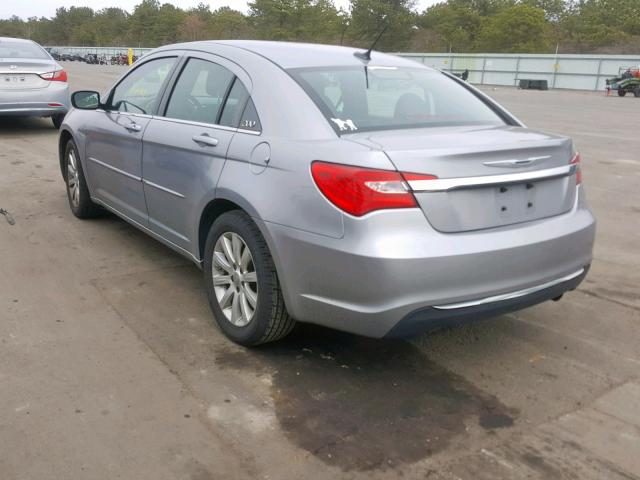 1C3CCBBB2DN714515 - 2013 CHRYSLER 200 TOURIN SILVER photo 3