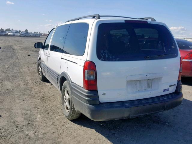 1GMDX03E63D222667 - 2003 PONTIAC MONTANA WHITE photo 3